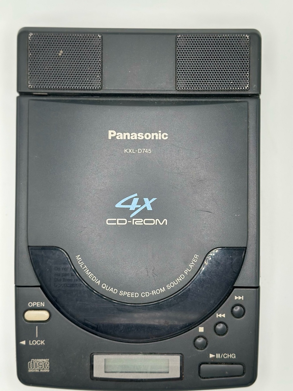 Panasonic CD Player KXL-D745 4X, Multimedia CD-ROM Sound Player
Tested Working